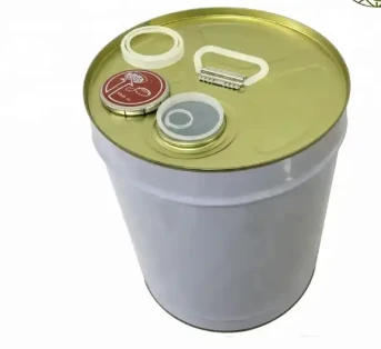 Pails Metel 5 Galon Uchaf Ar Gau