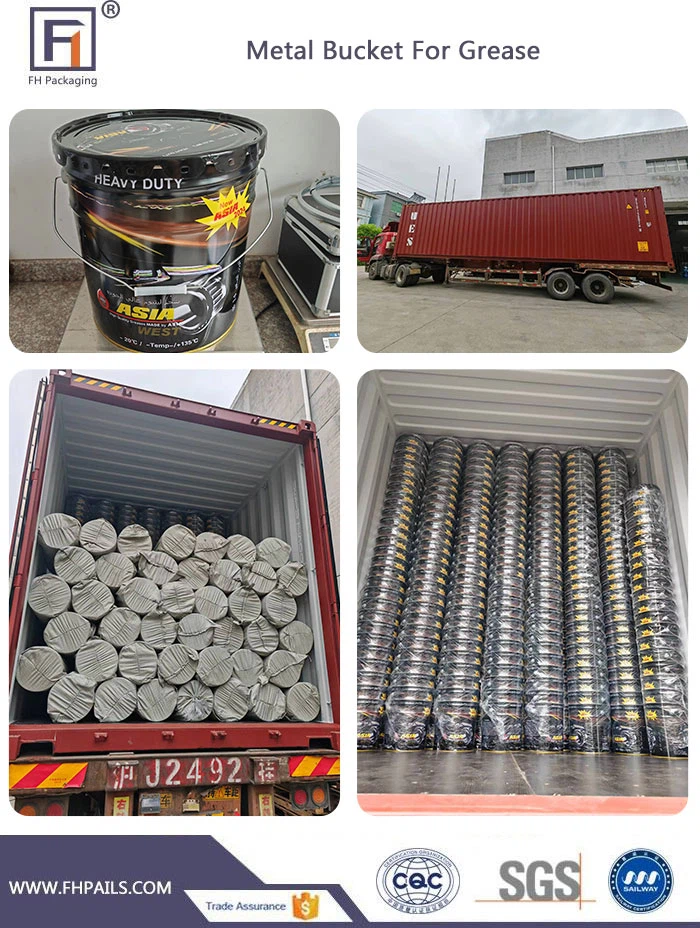 Metal Bucket For Grease Metal Bucket For Grease