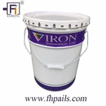 5 Pail Dur Galwyn ar gyfer Cemegion Paent