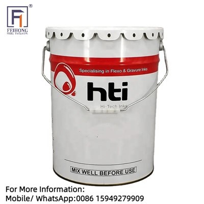 5 Pail Metel Galwyn Ar gyfer Paent Seiliedig ar Doddydd